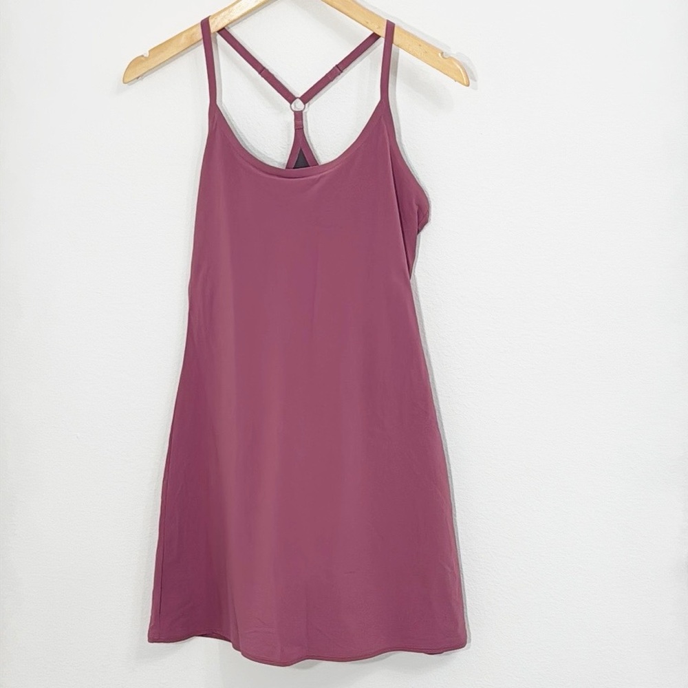 OUTDOOR VOICES Mauve/Purple Tank Mini Dress Size XS EUC - Picture 2 of 7